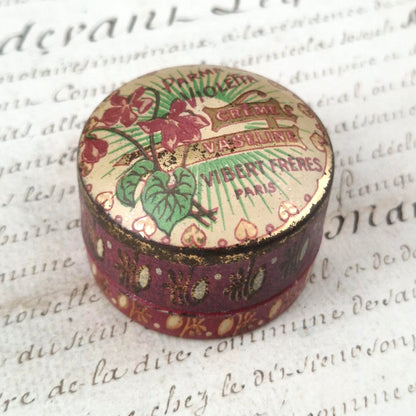 Ancienne boite Vaseline - Parma Violetta - Vibert Frères
