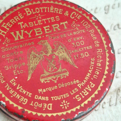 Rare box "Tablettes Wybert" - Paris, circa 1900