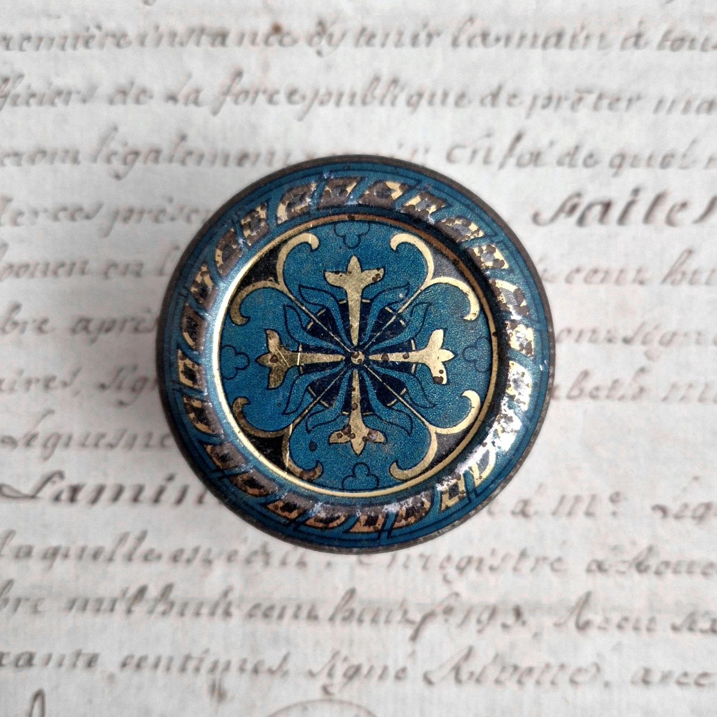 boite vaseline pure pharmacie art-deco