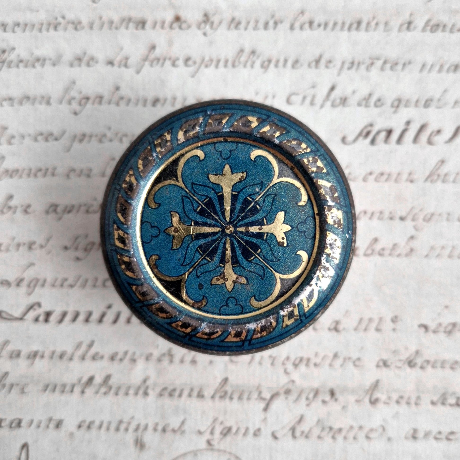 boite vaseline pure pharmacie art-deco