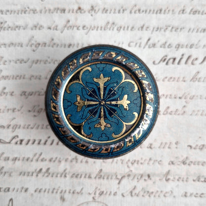 boite vaseline pure pharmacie art-deco