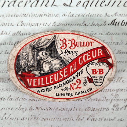 boite veilleuse bullot paris ancienne