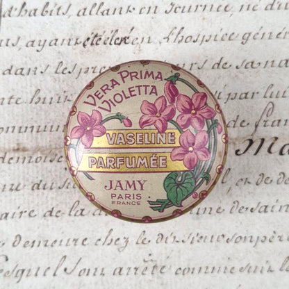 Boîte « Vera Prima Violetta - Vaseline », JAMY Paris