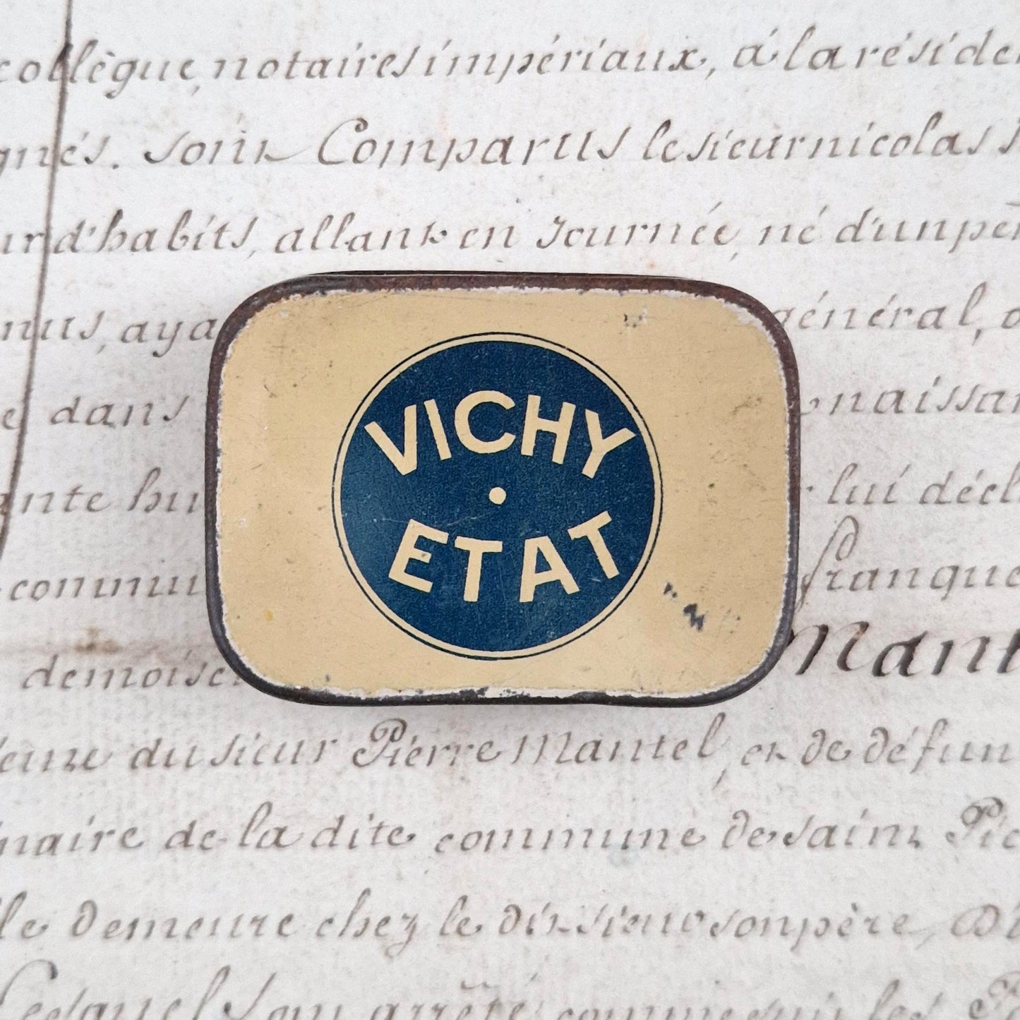 Petite boite échantillon « Pastilles Vichy-Etat »