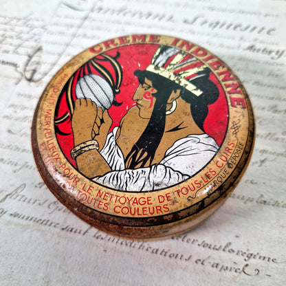 boite vintage cire indienne