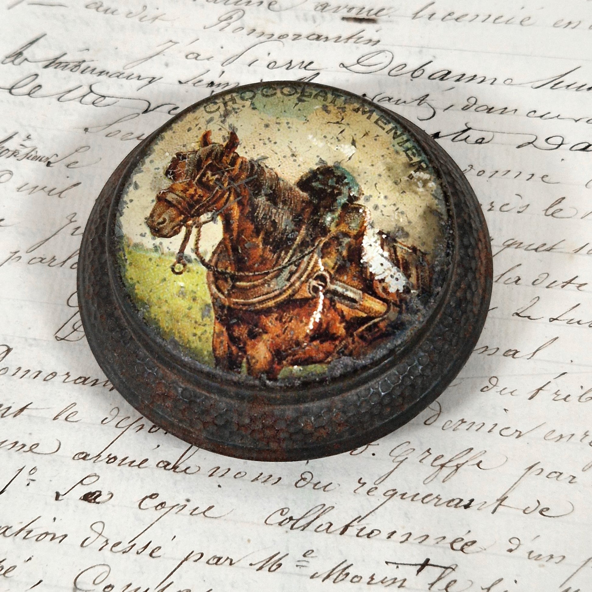 bonbonniere publicitaire 1900 menier