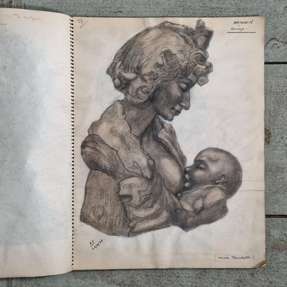 bourdelle museum drawing album 1954