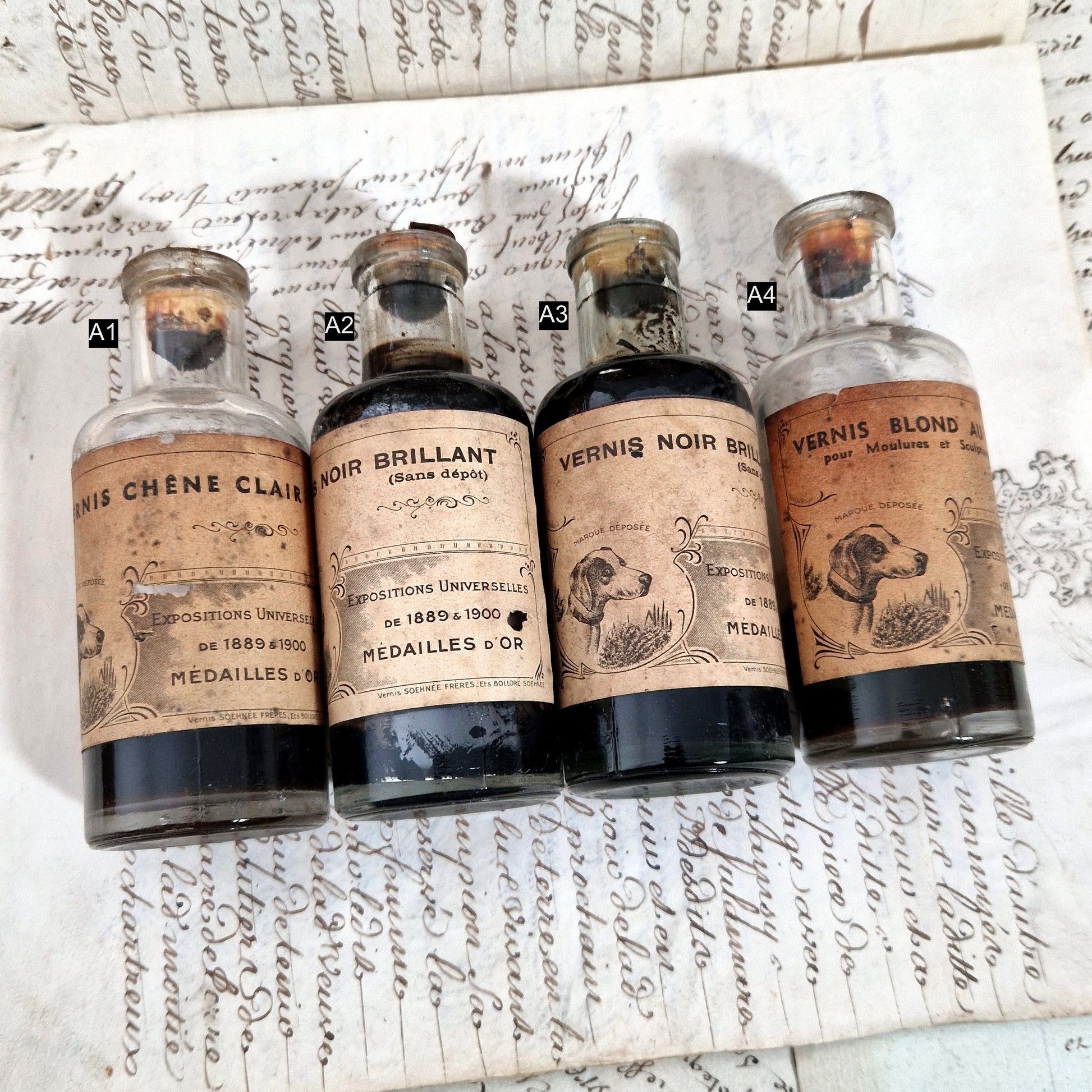 bouteille vernis soehnee belle époque