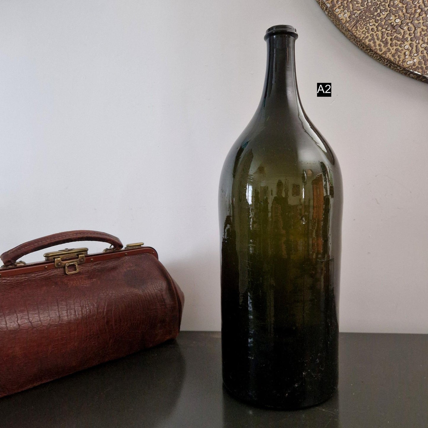 bouteille verre vert bouteille vintage