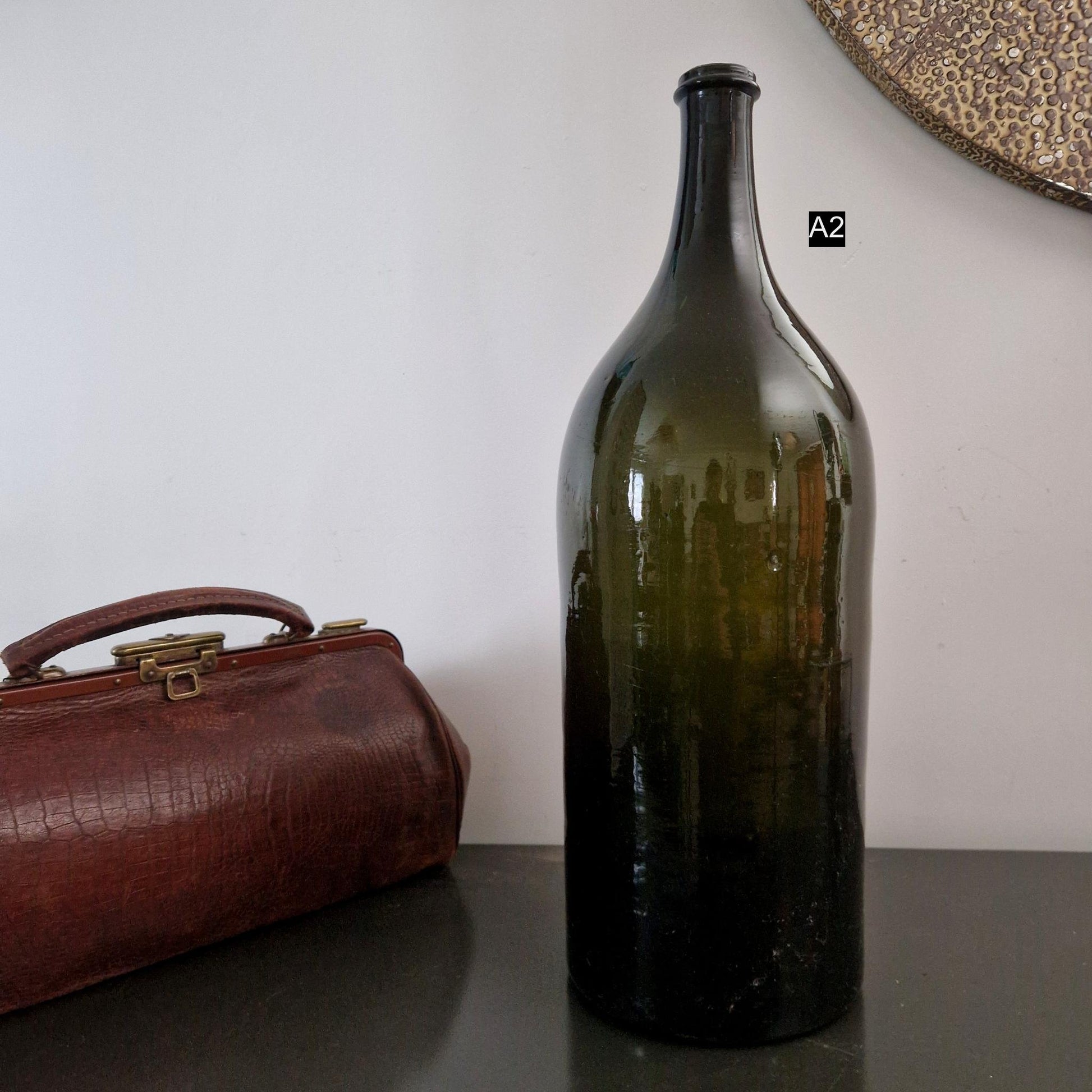 bouteille verre vert bouteille vintage