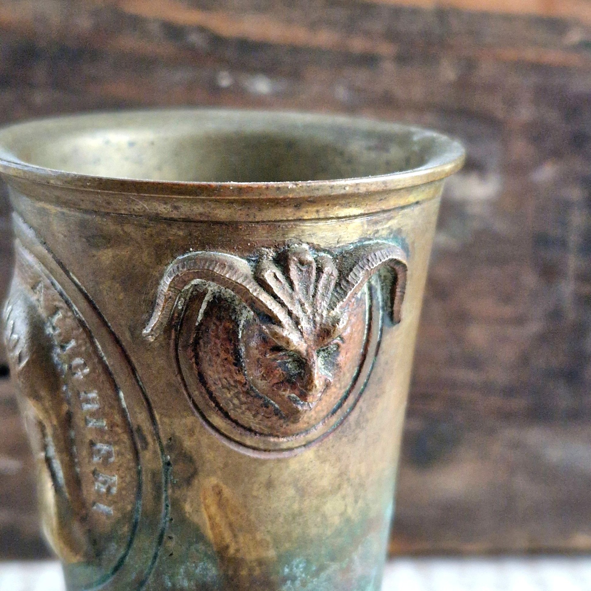 bronze dante mascaron diable et démon