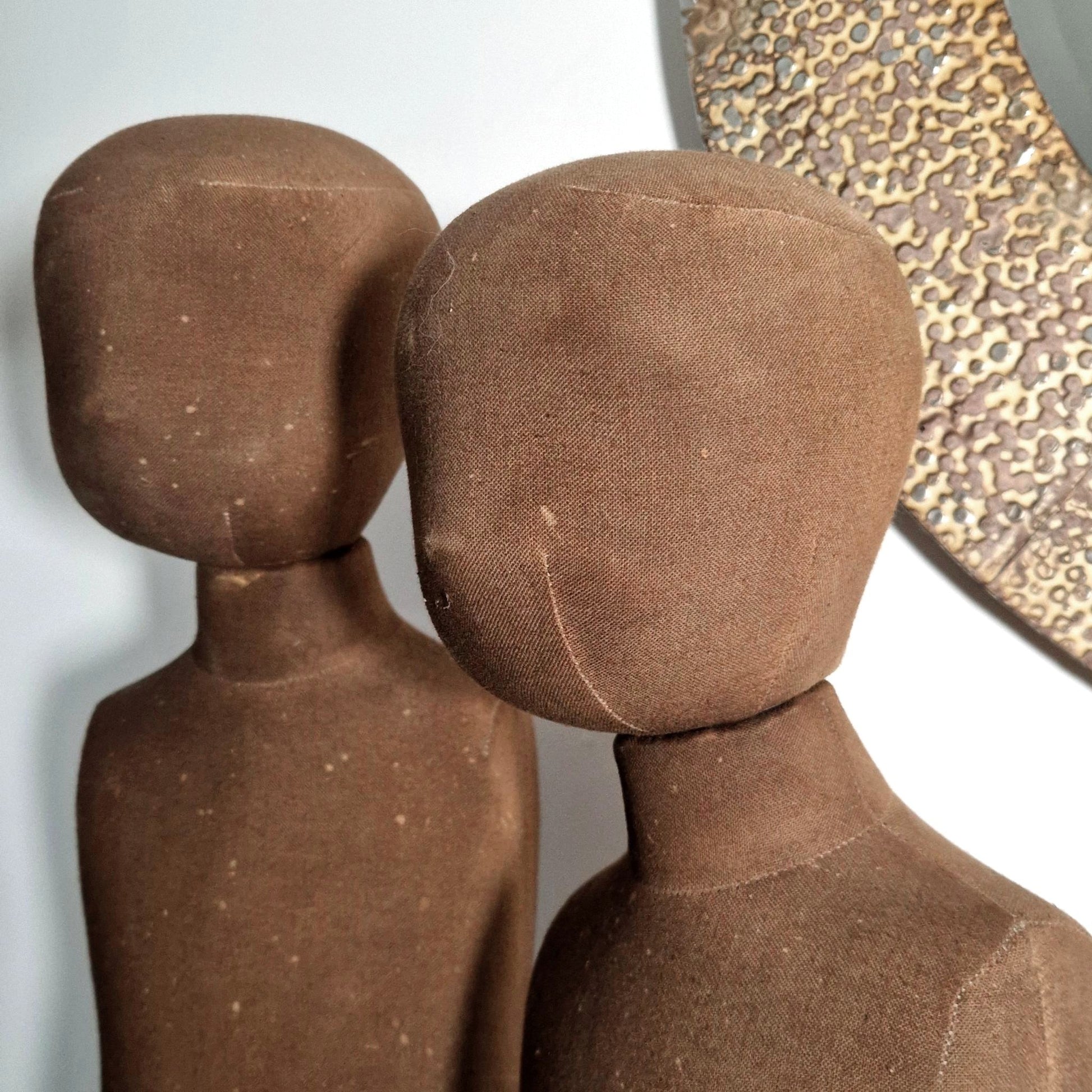 buste enfant toile brune 1900