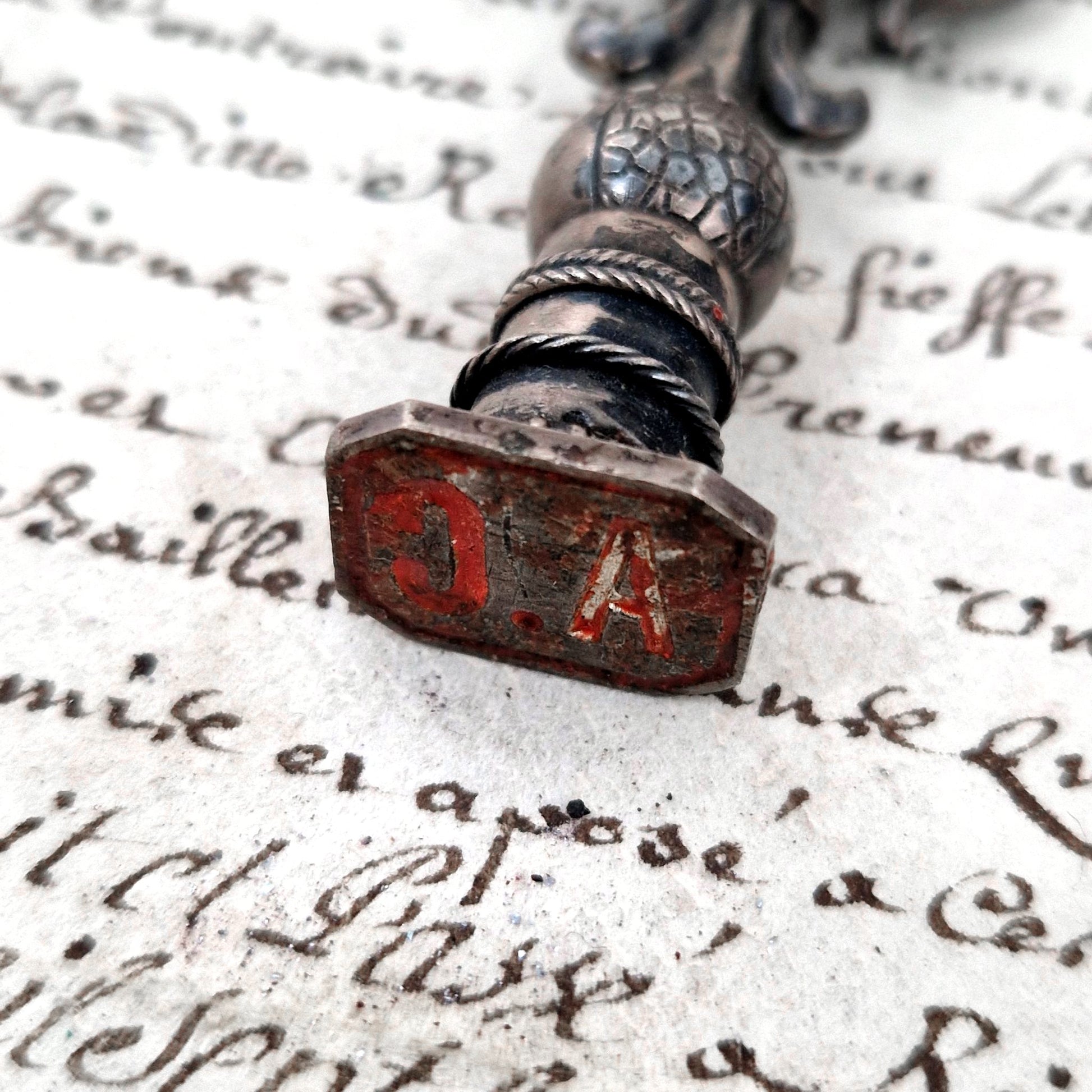 cachet bureau decoration xixe