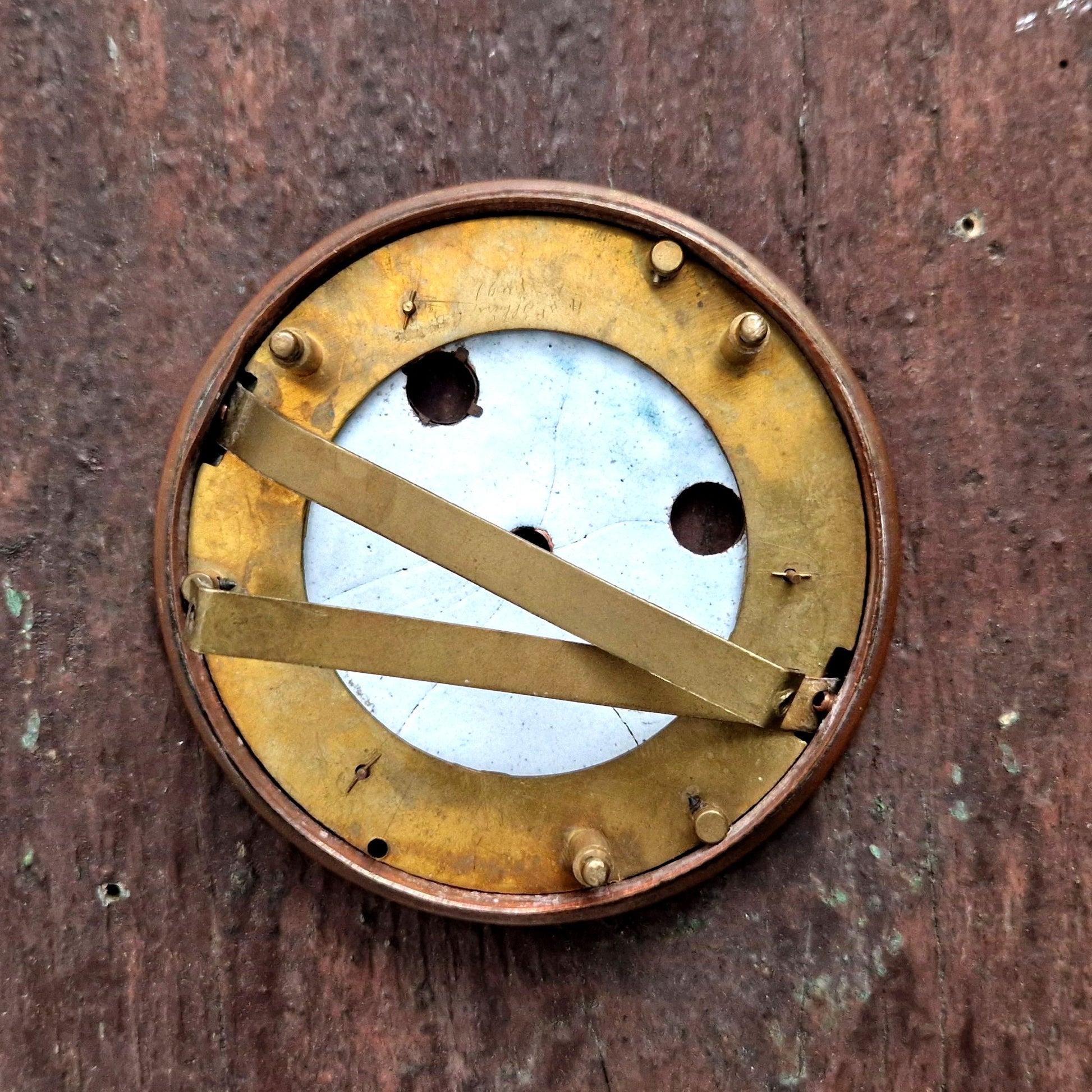 cadran émaillé bronze doré 1890