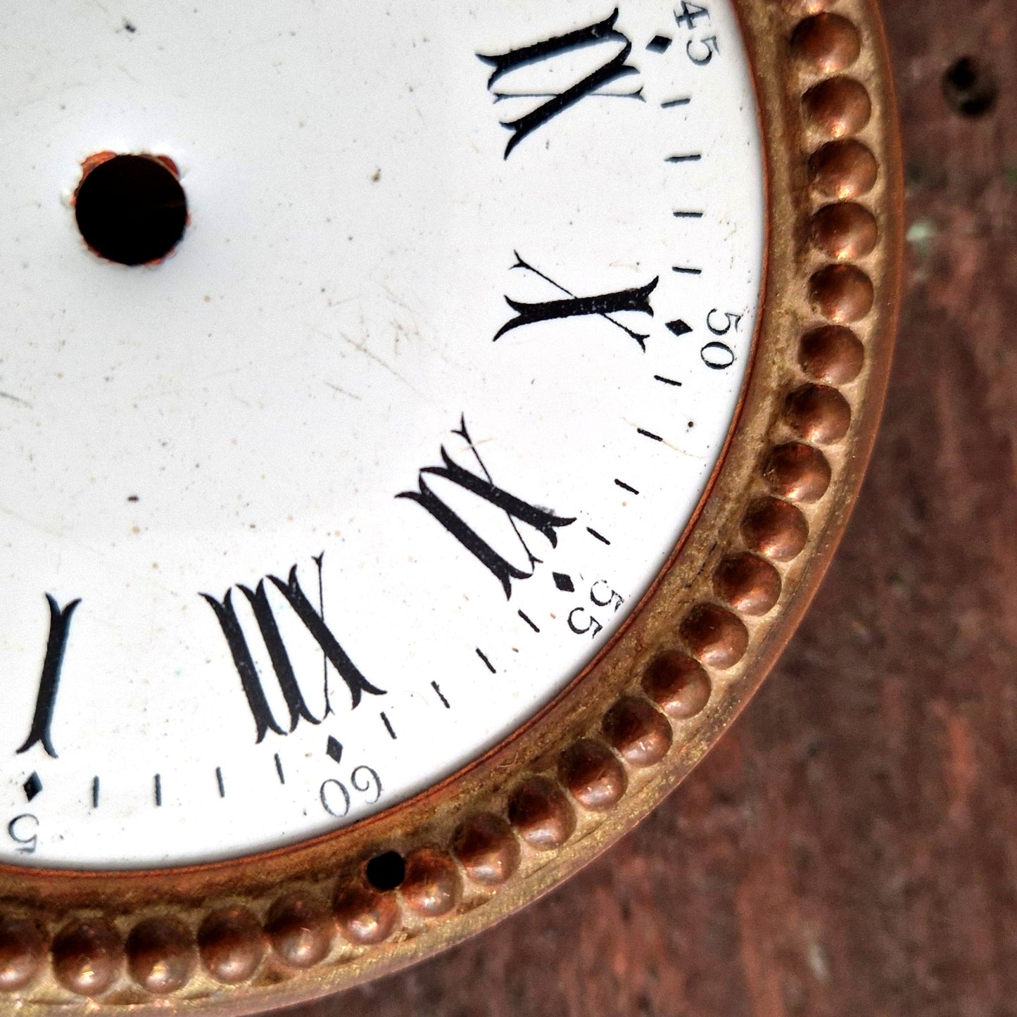 cadran émaillé style louis xvi ancien