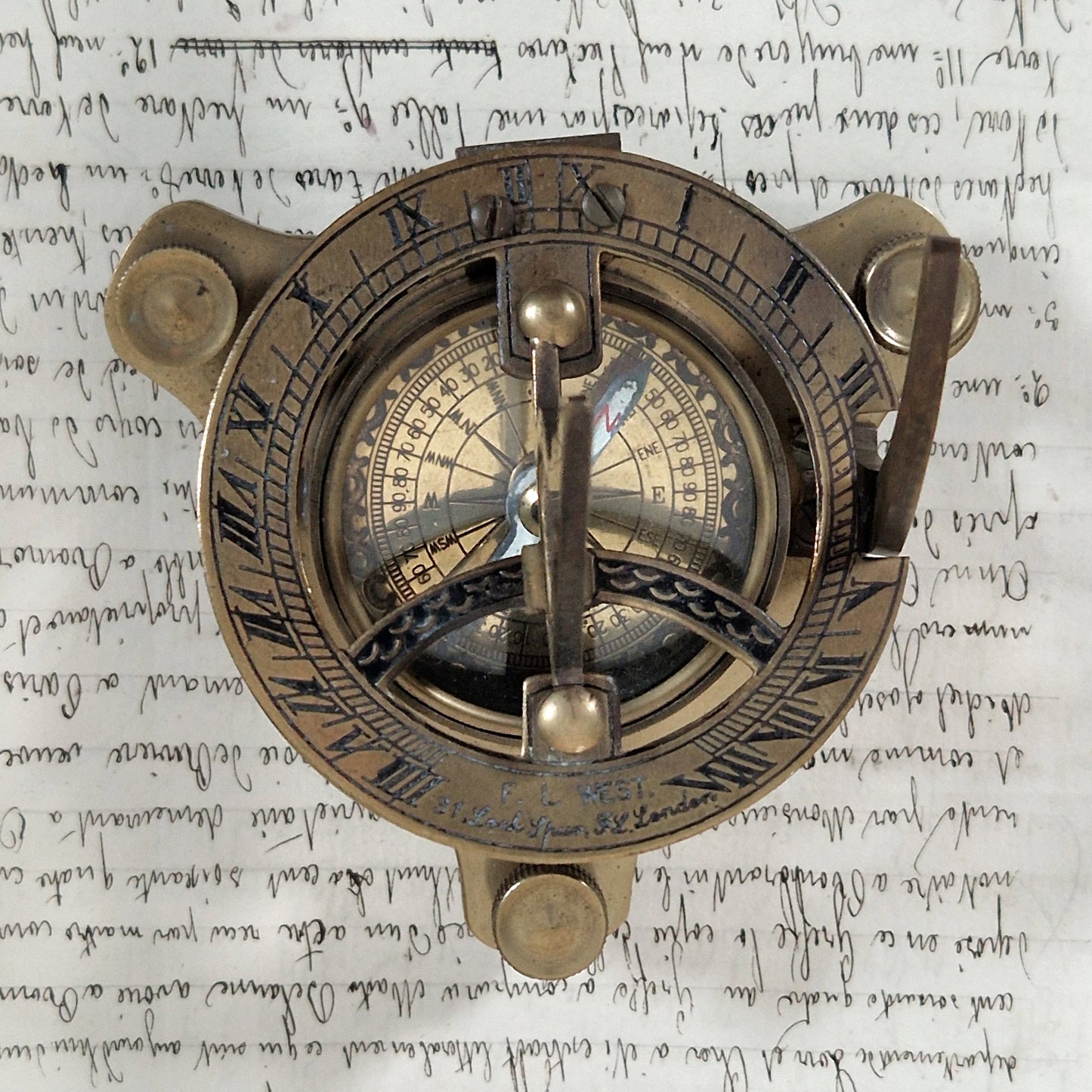 cadran laiton style victorien