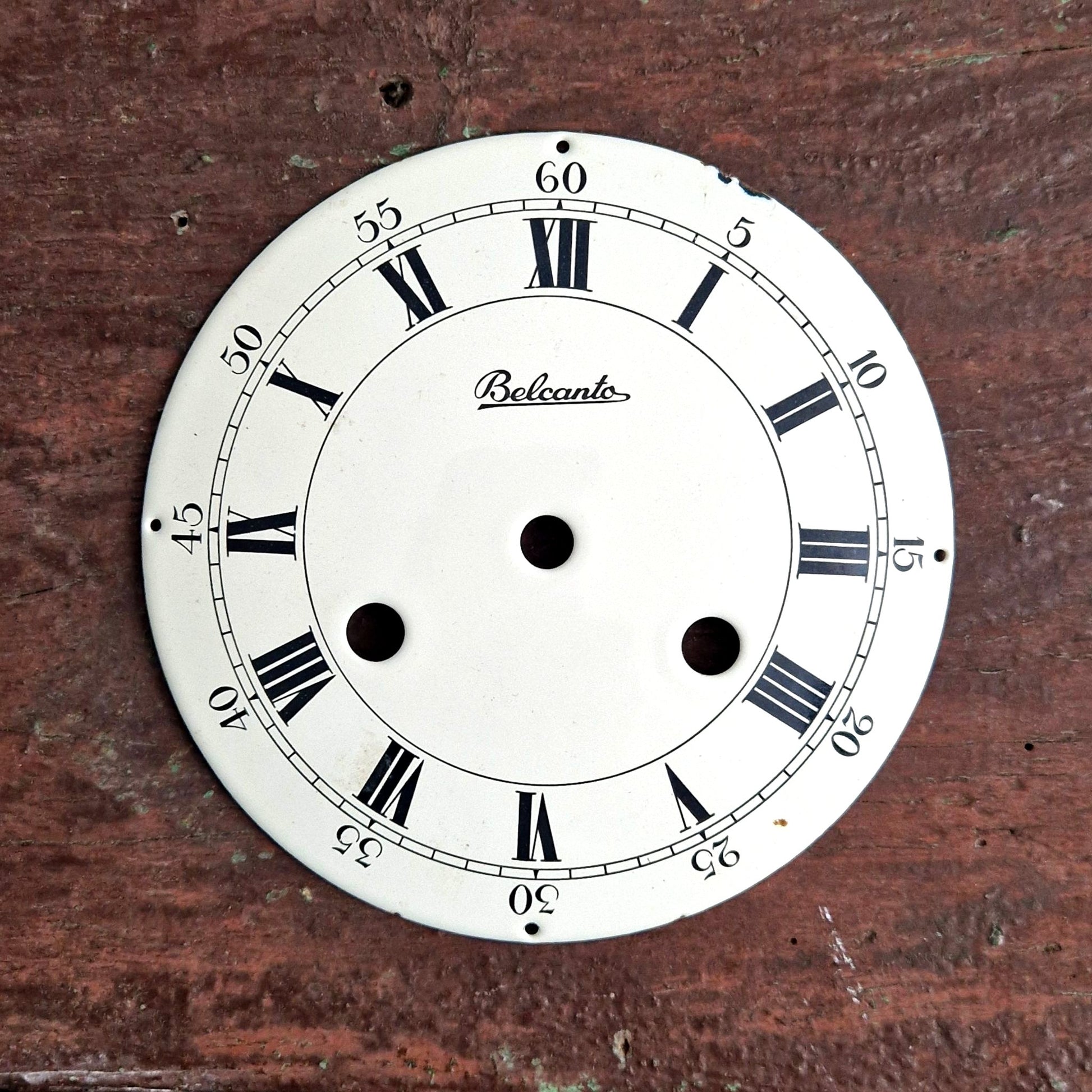 cadran pendulette émaillé belcanto