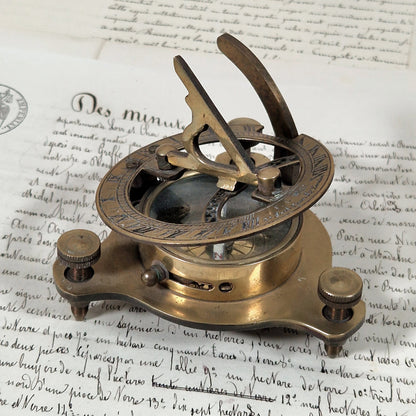 cadran solaire boussole deco