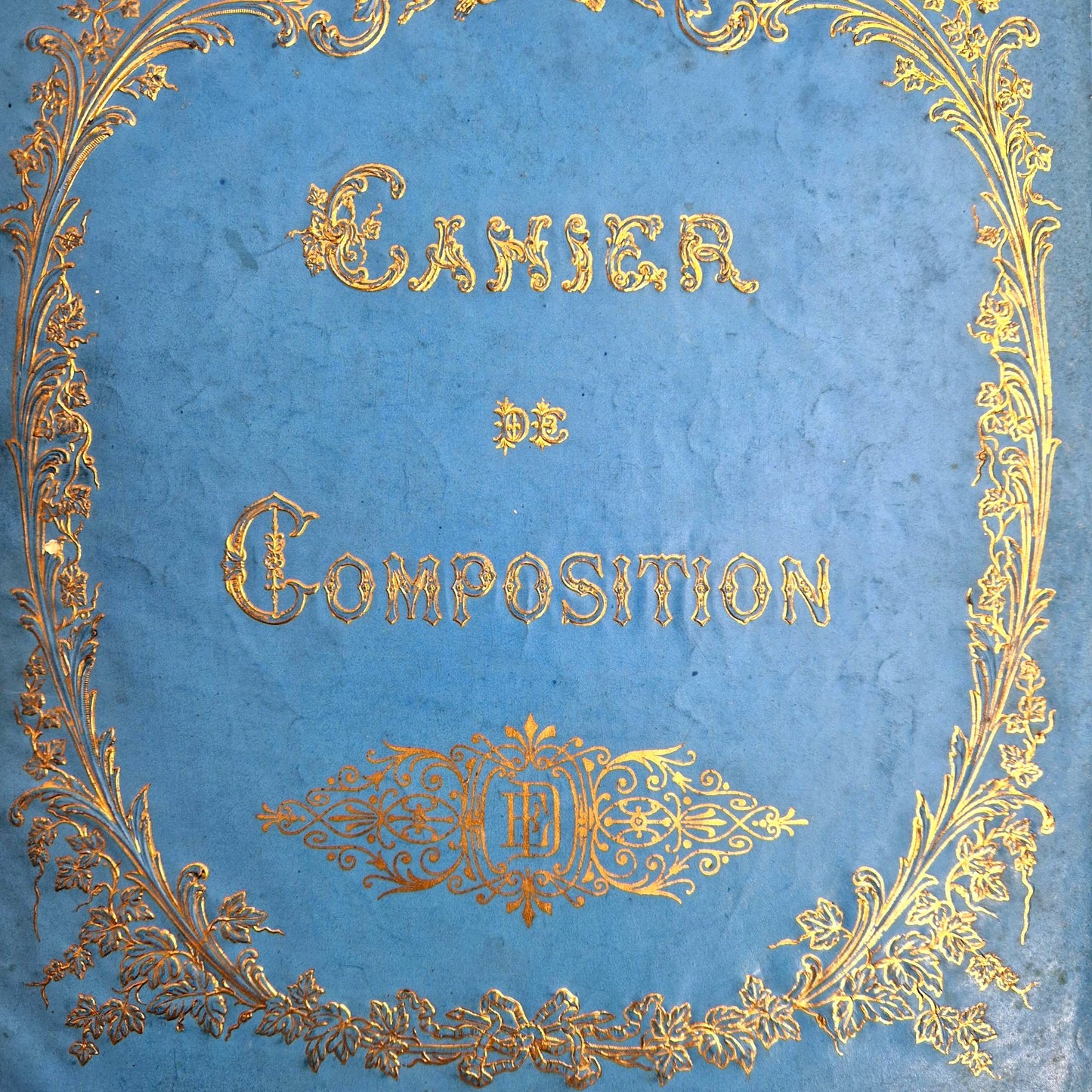 cahier enfantin xixe gaufrage