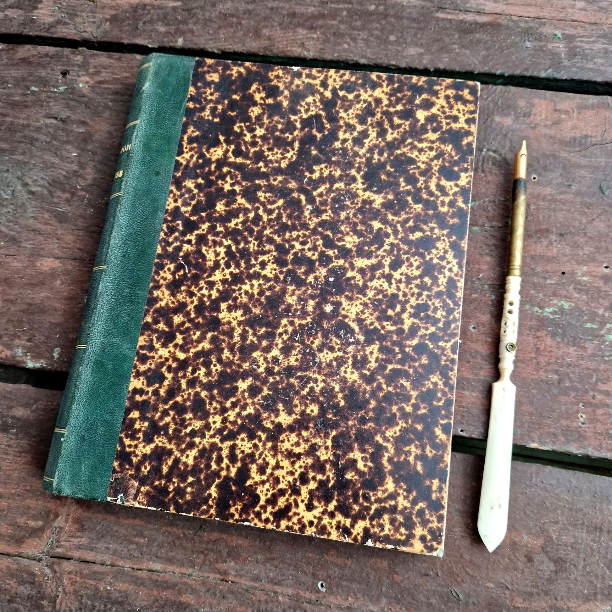 cahier instruction religieuse ancien couverture