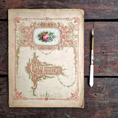 cahier marie école 1883 couverture
