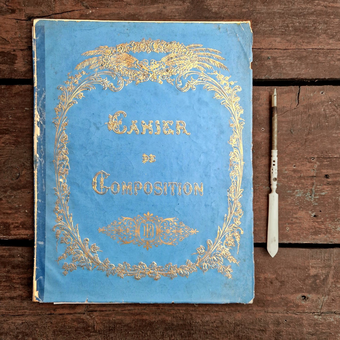 cahier scolaire ancien marie jutteau