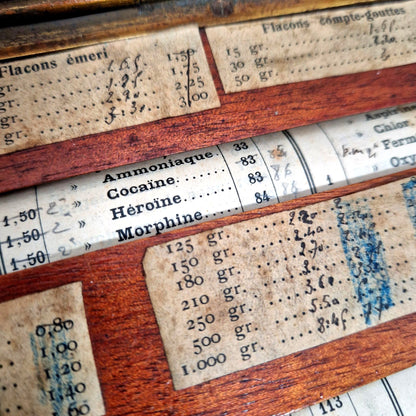 calculateur apothicaire ancien