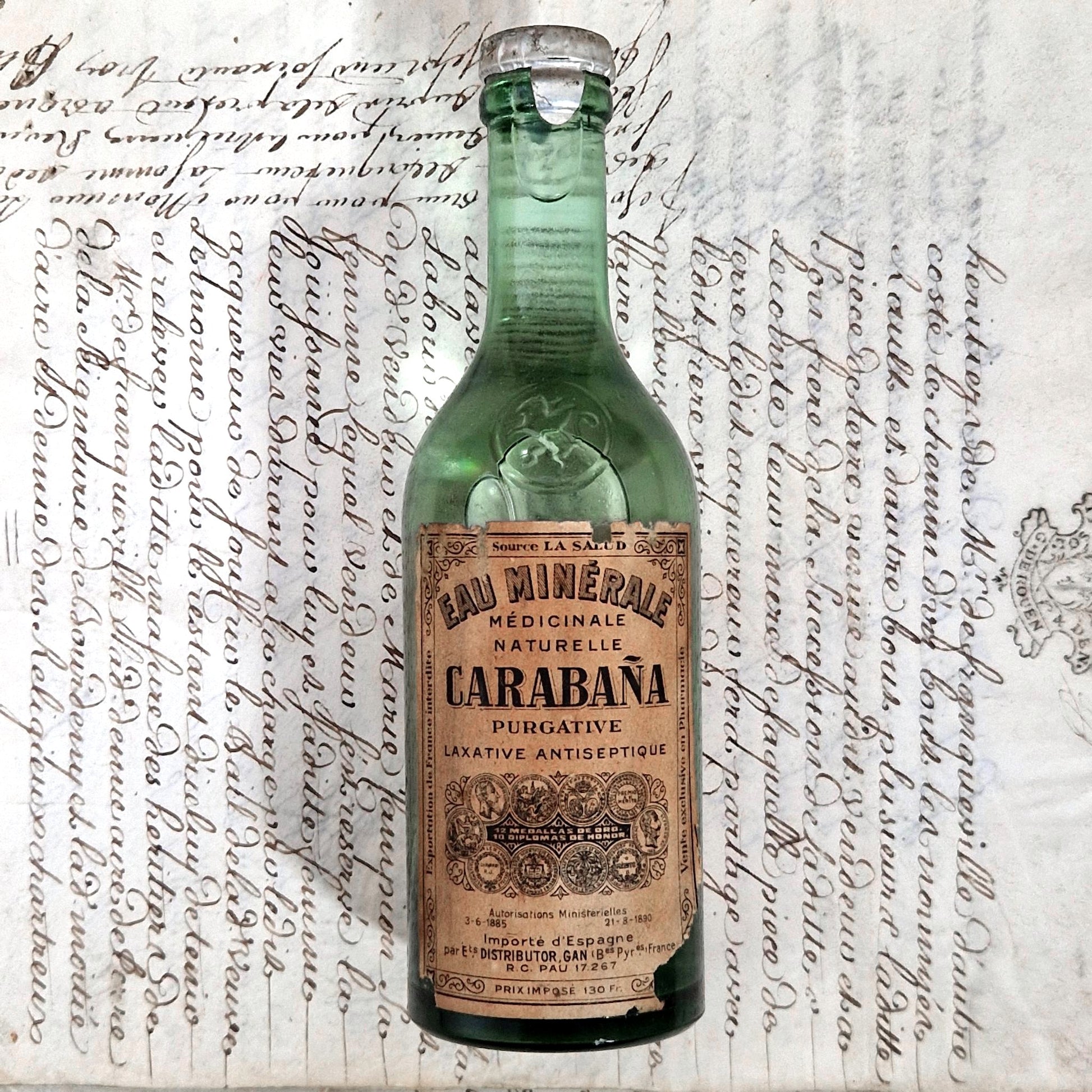 carabana mineral water antique