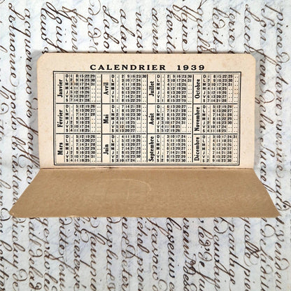 carnet papeterie ancienne publicite