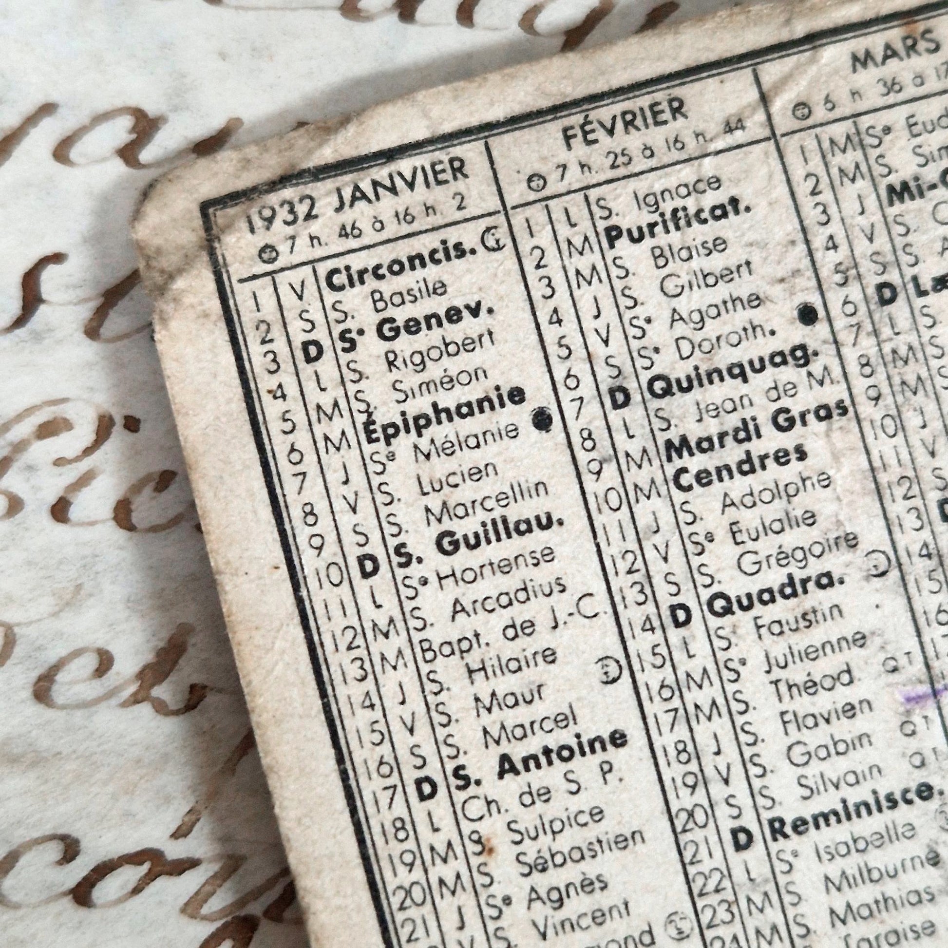 carnet publicitaire dubonnet 1932