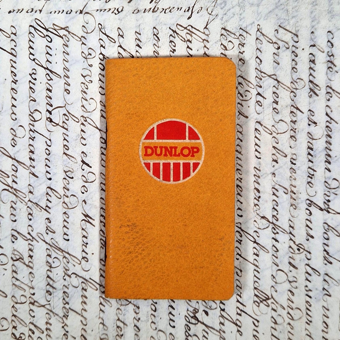 carnet publicitaire dunlop 1939