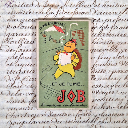 carnet publicitaire job la vie est belle