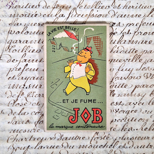 carnet publicitaire job la vie est belle