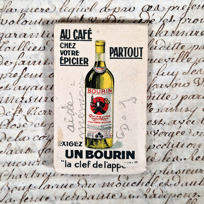 carnet vintage aperitif bourin