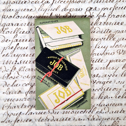 carnet vintage tabac job 1930