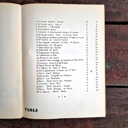 carnet étudiant encre de chine 1954