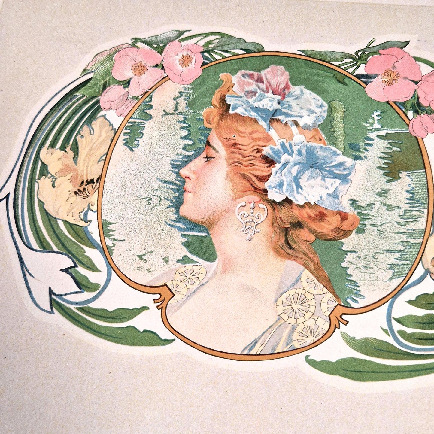 carniel decorative arts lithograph calavas