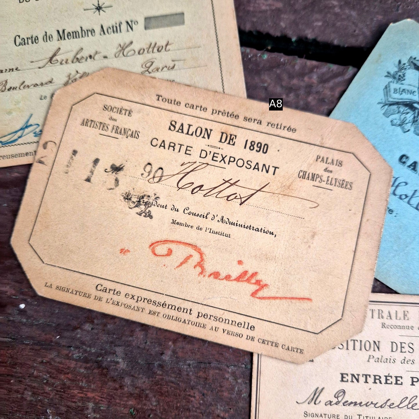 carte exposition palais des champs-elysées 1890