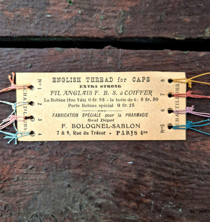 carte mercerie specialisee 1920