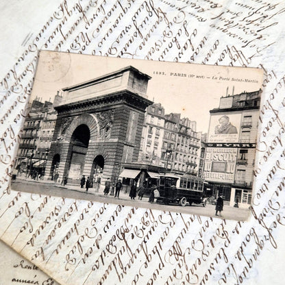 carte photo paris biscuit lu lefevre utile