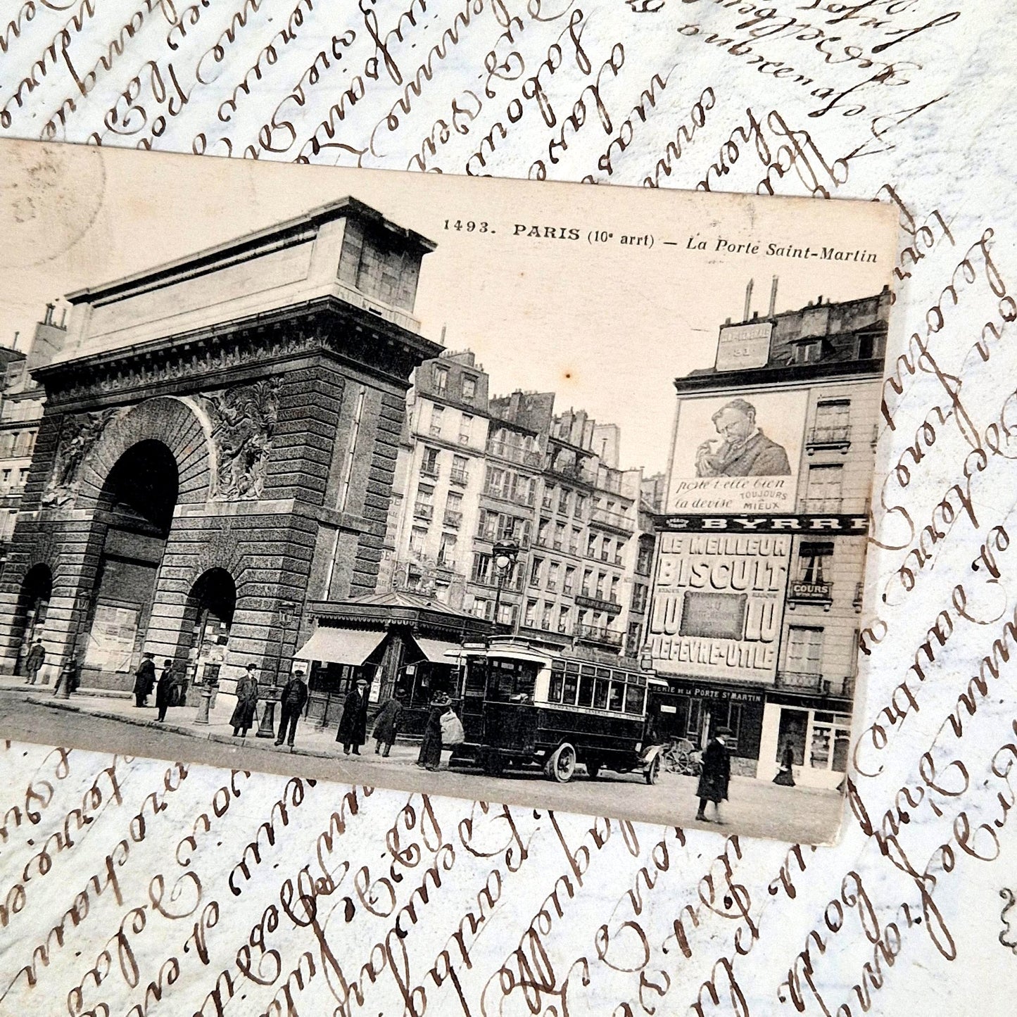 carte postale ancienne publicité lu byrrh