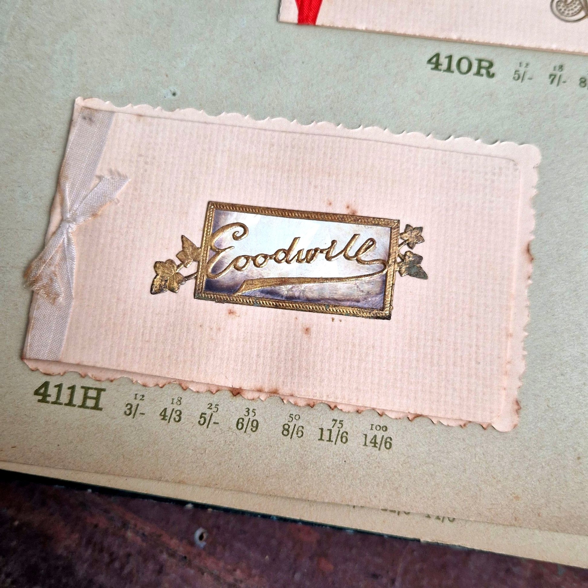 cartes de voeux 1910