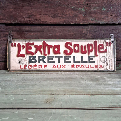 carton publicitaire bretelle extra souple