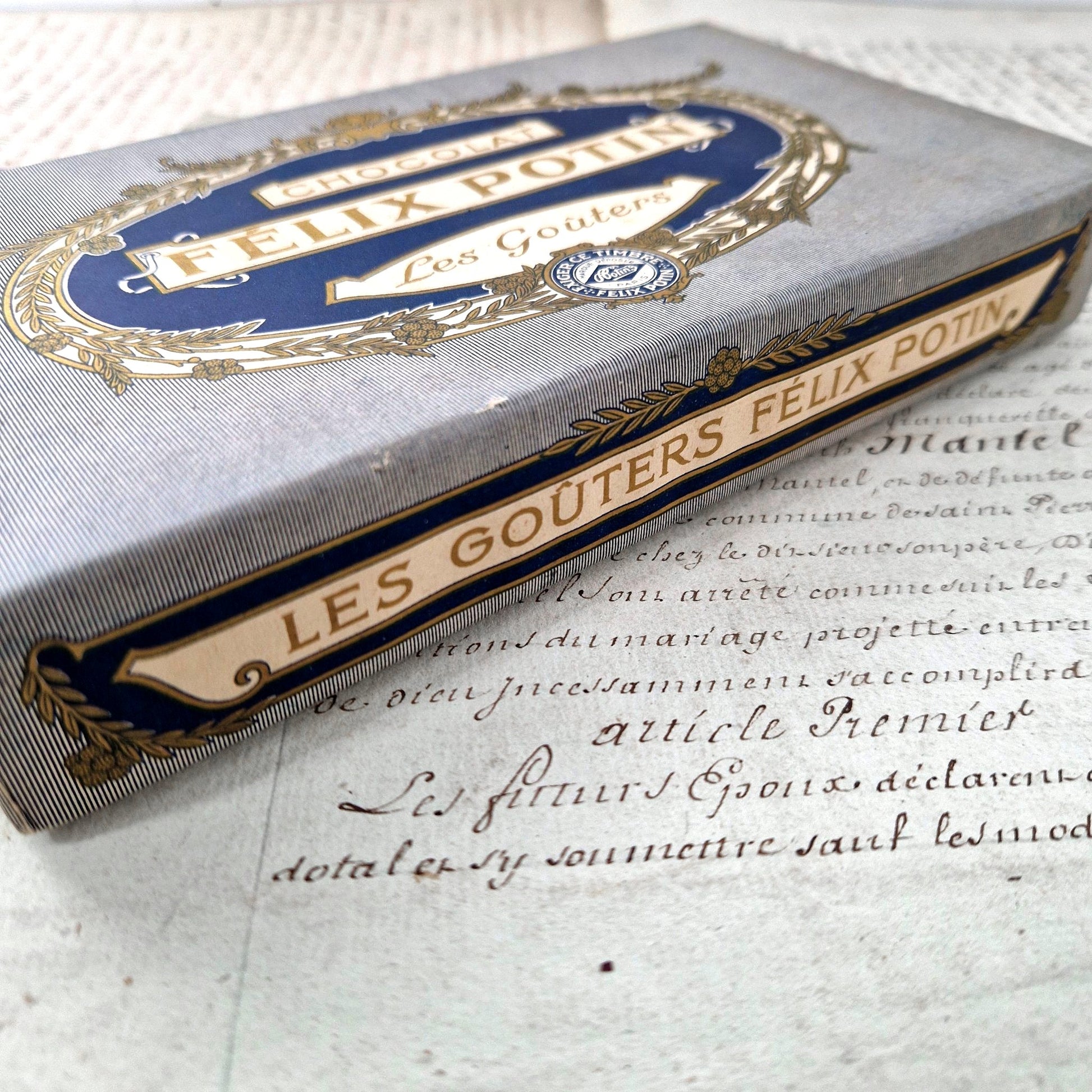 carton publicitaire chocolat gouters