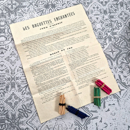 casse-tete ancien baguettes bois