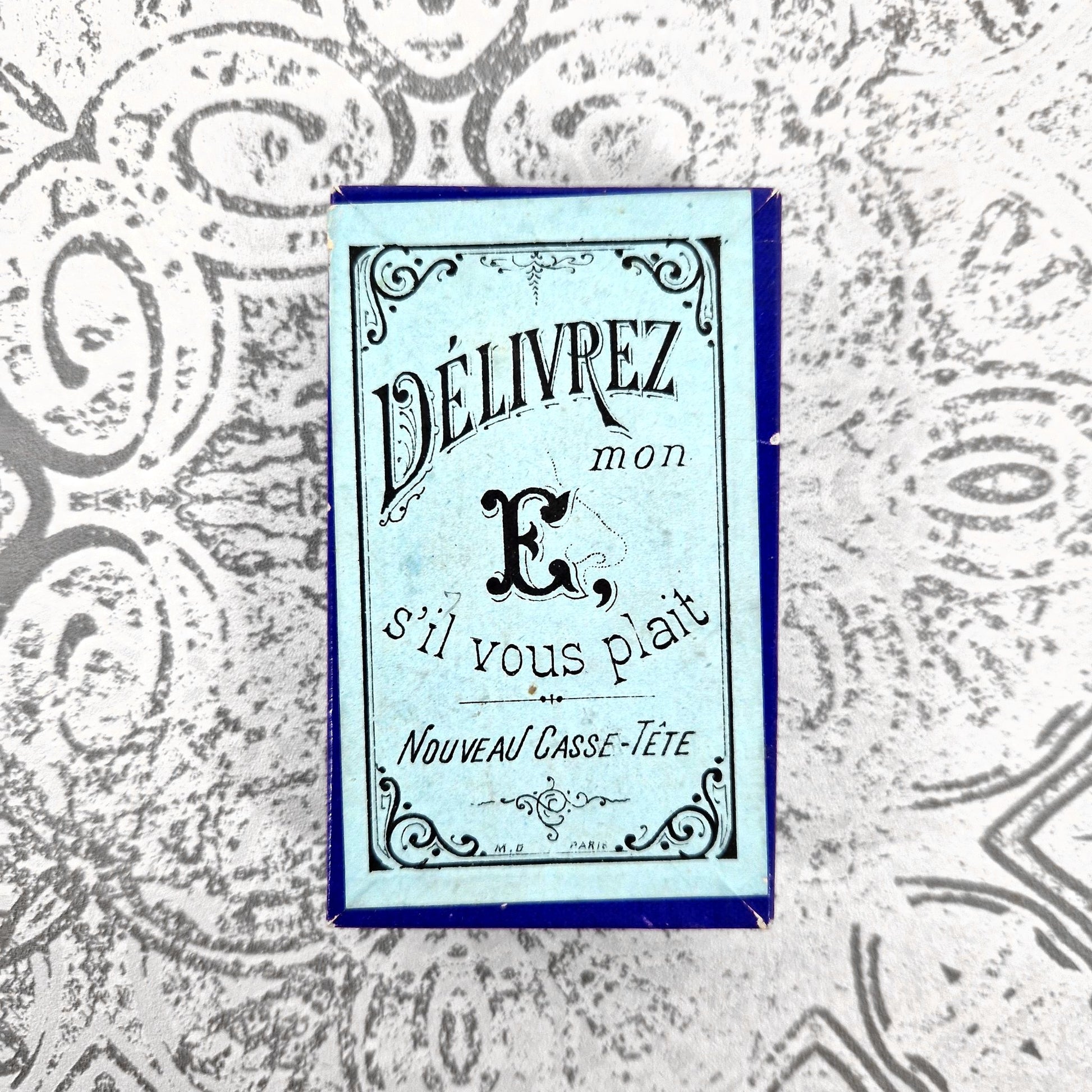 casse-tête délivrez e JJF