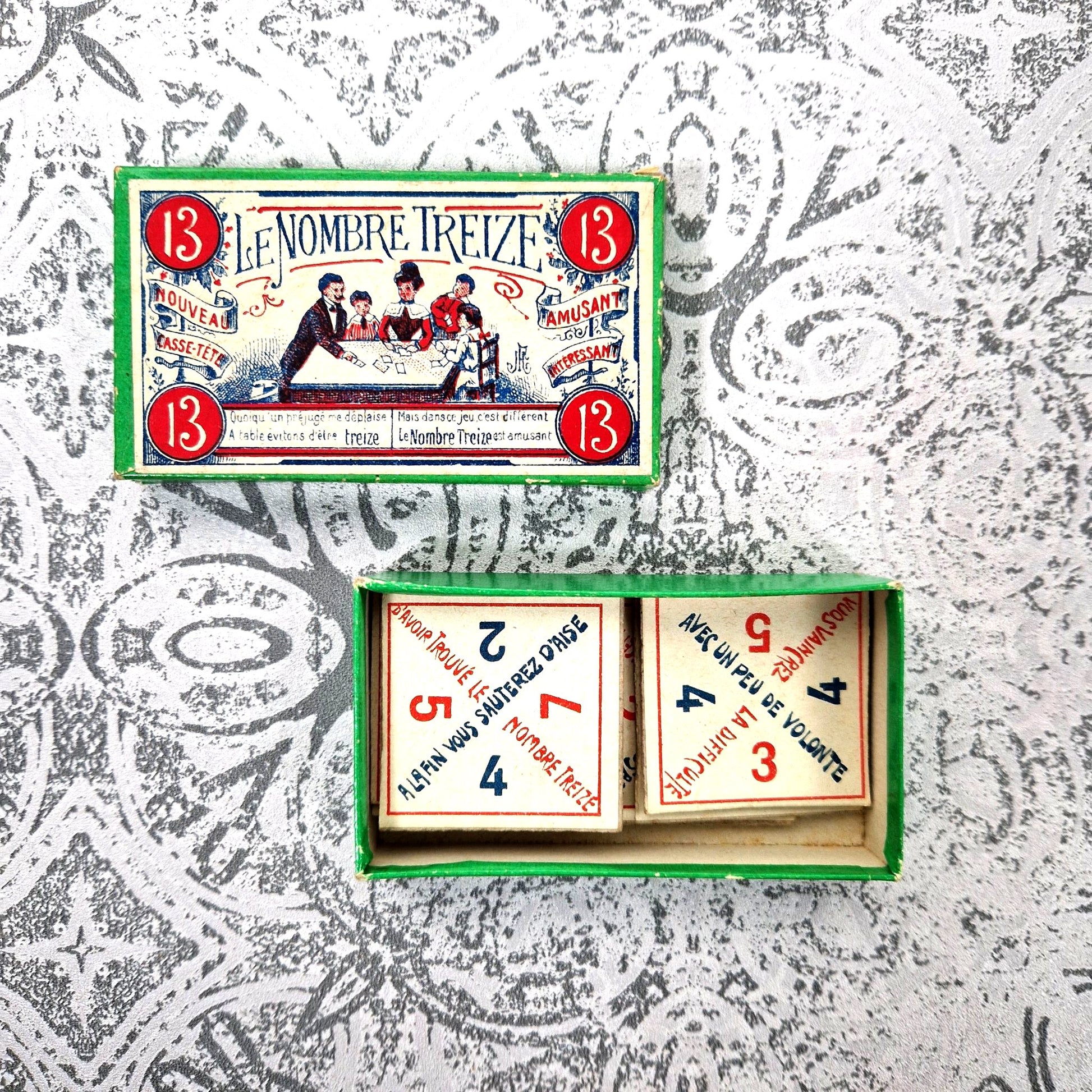 casse-tete nombre 13 ancien