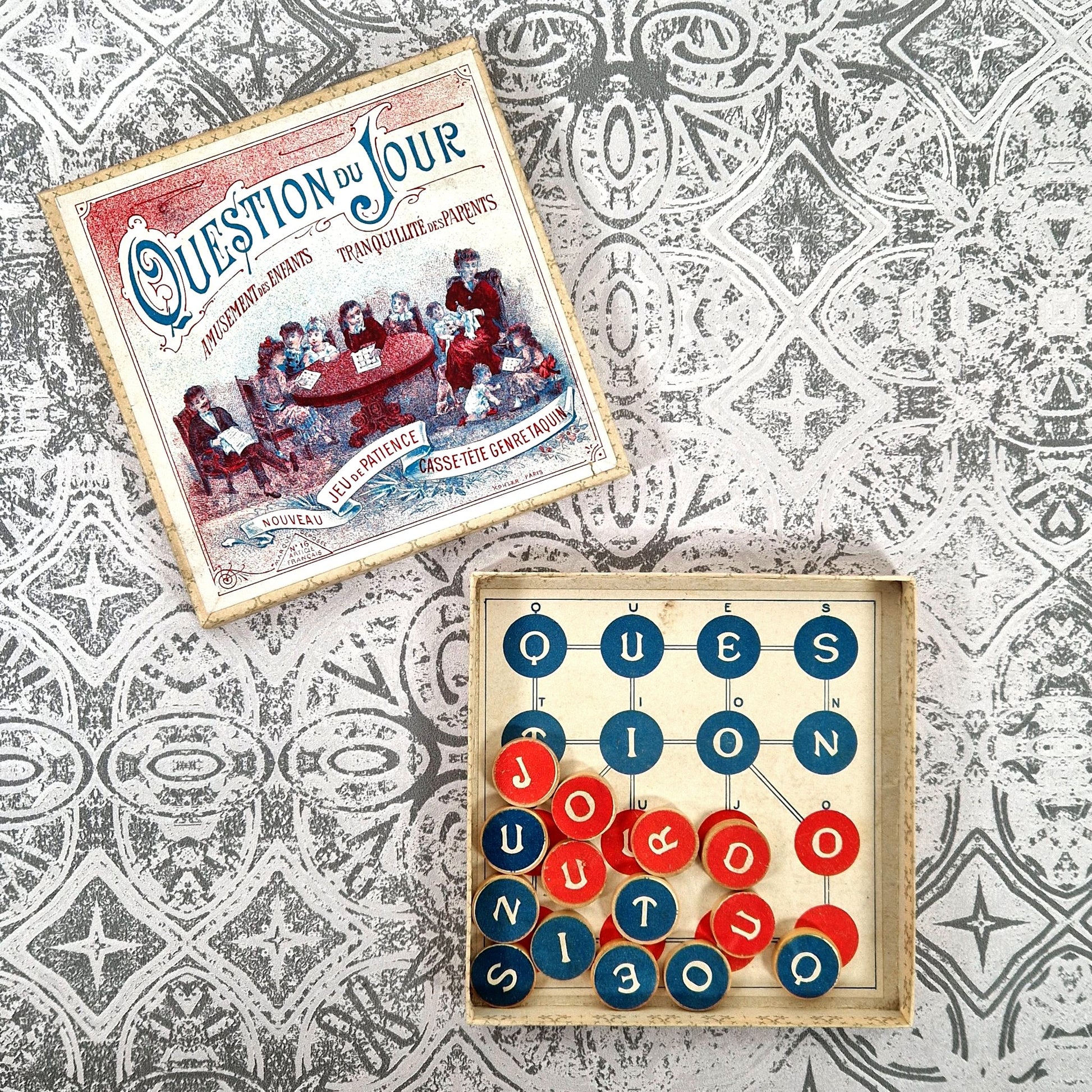 casse-tete taquin ancien sc