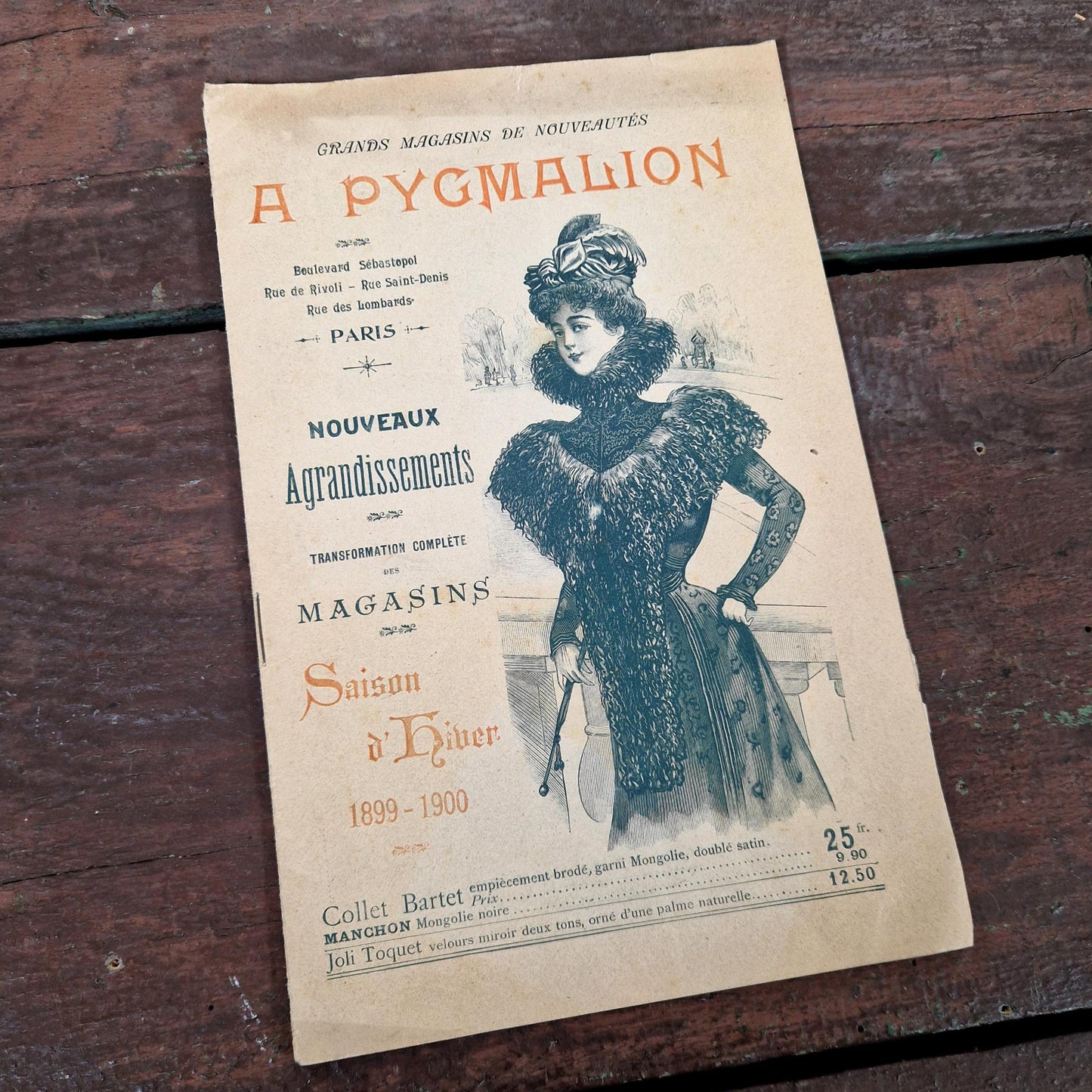 catalogue a pygmalion paris 1899 1900