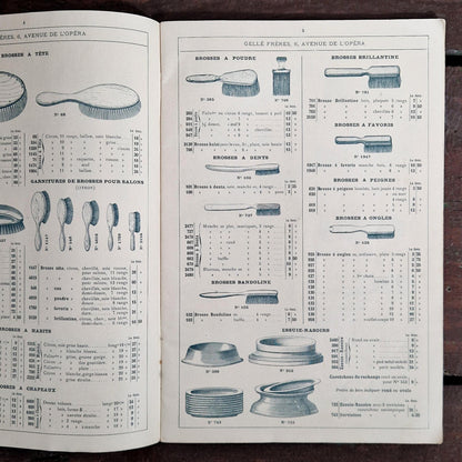 catalogue articles pour coiffeurs paris 1910